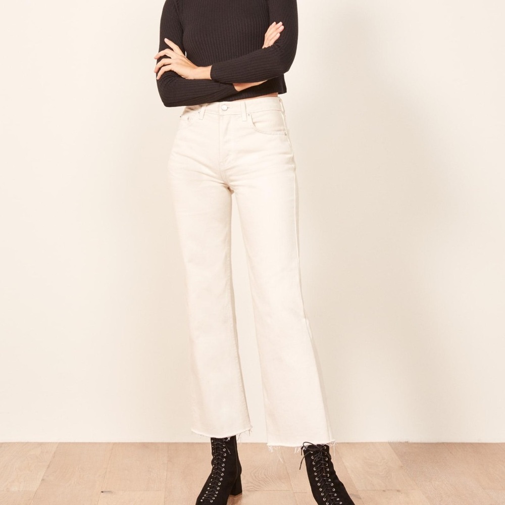 NWT Reformation Fawcett Jeans